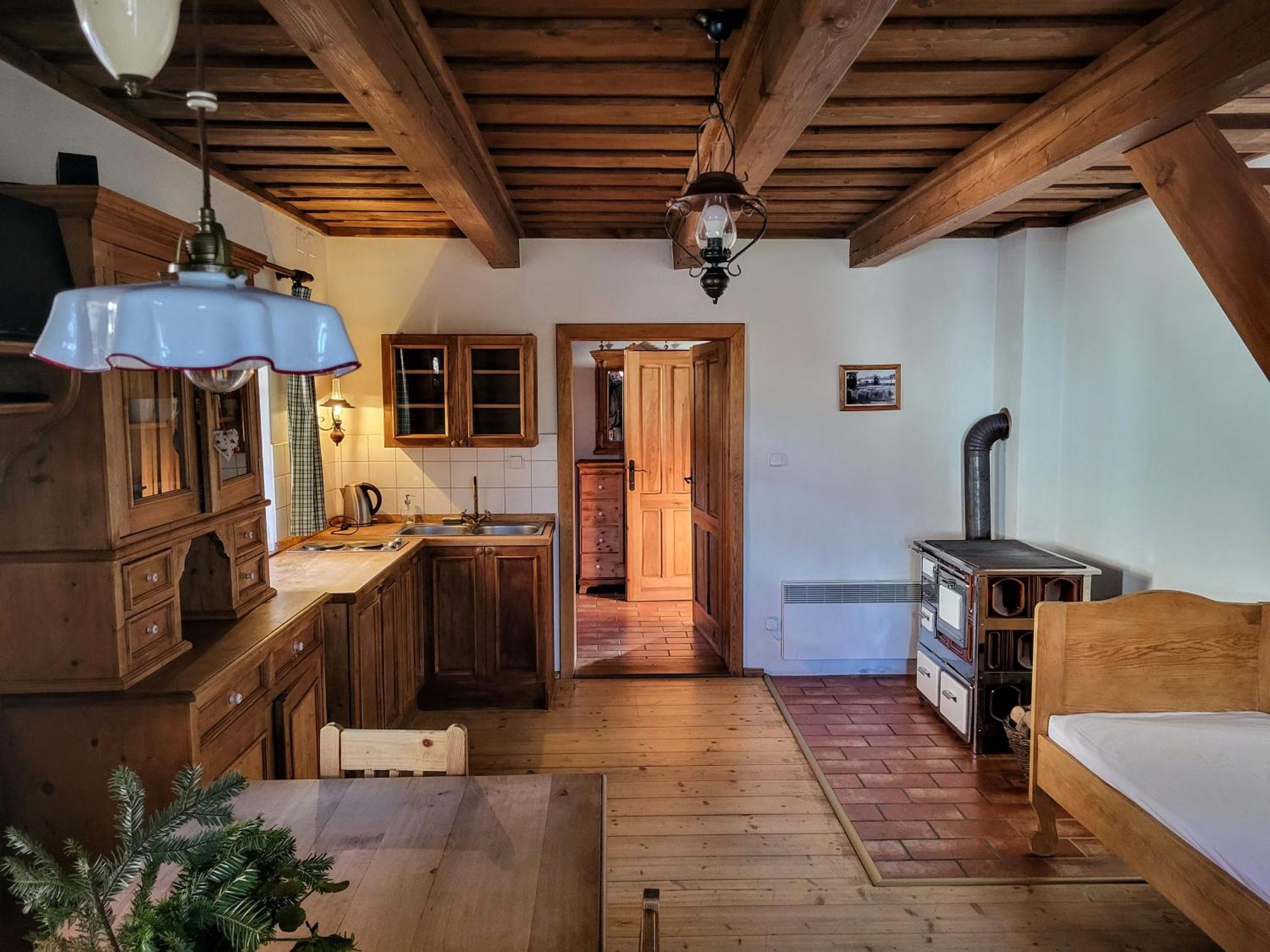 Apartmany Cerveny Dvur Chvalšiny Eksteriør bilde